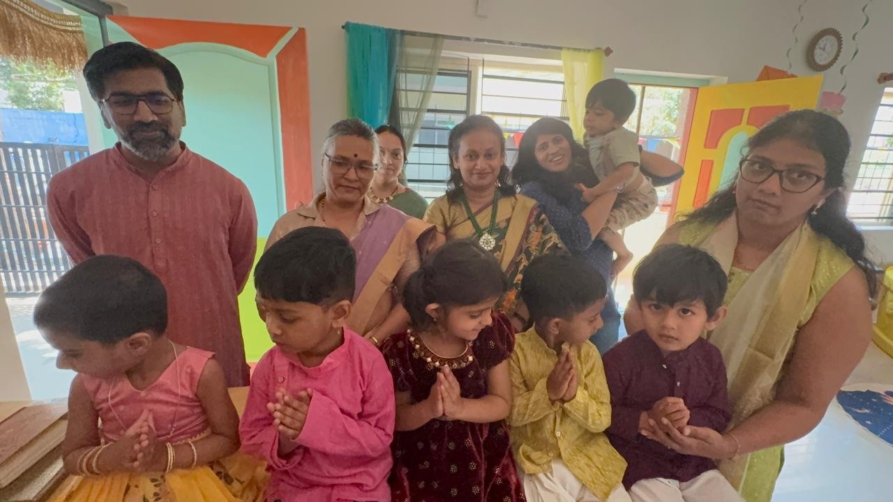The Arka community gathered together